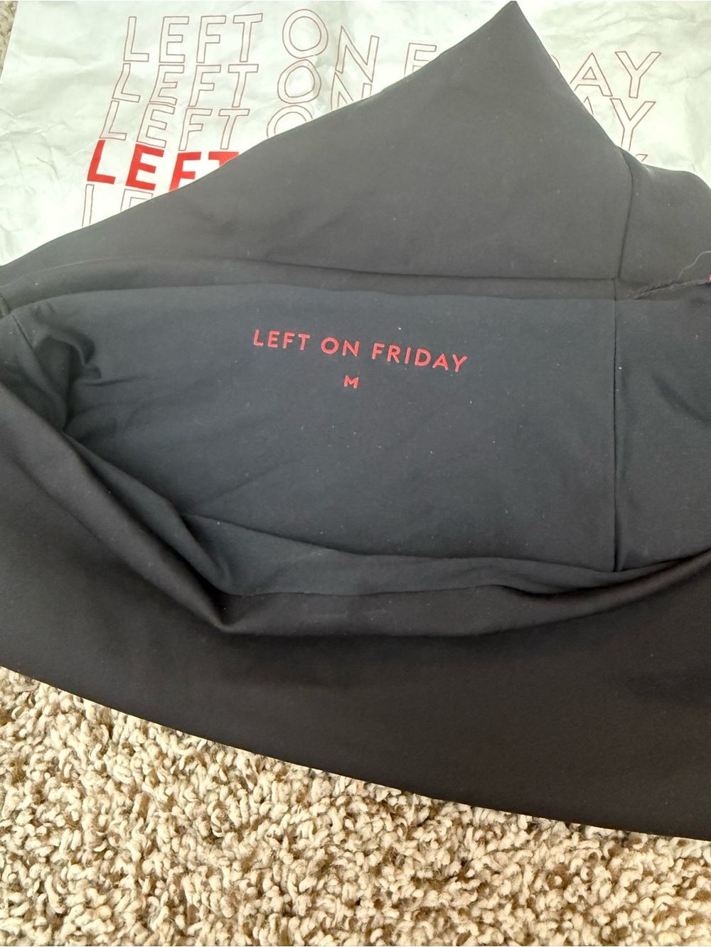 Left On Friday Barrel Bottom in Jet (black) - Picture 9 of 10